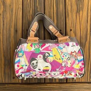 Tokidoki Mini Duffle Bag Pink/Purple